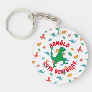 Porte-clefs Dinosaur fête d'anniversaire en faveur du Porte -