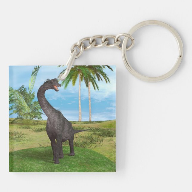 Porte-clefs Dinosaure Brachiosaure (Dos)