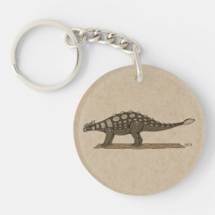 Porte-clefs Dinosaure crétacé Ankylosaurus