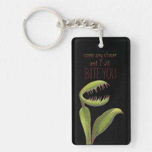 Porte-clefs Dioïde de Vénus drôle avec message d'avertissement