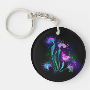 Porte-clefs Dionaea piègeante lumineuse