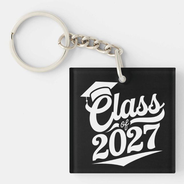 Porte-clefs Diplômé de la promotion 2027 (Devant)