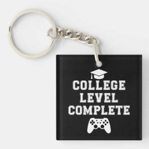 Porte-clefs Diplômé de niveau universitaire Joueur de jeux vid