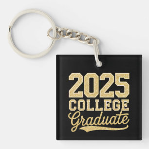 Porte-clefs Diplômé du Collège 2025 Remise des Diplômes Étudia