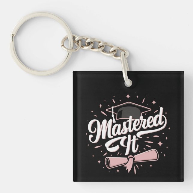 Porte-clefs Diplômé en master diplômé de master MBA (Devant)