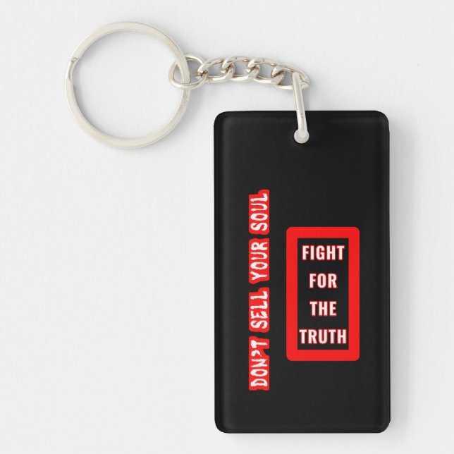 Porte-clefs Discours inspirant (Devant)