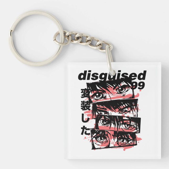 Porte-clefs Disguised 99 : Collection Yeux d'Anime (Devant)