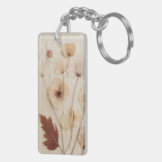 Porte-clefs Disposition Fleur sauvage sec