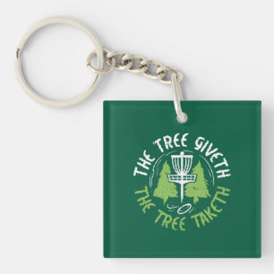 Porte-clefs Disque de golf sur disque de golf lecteur cadeau
