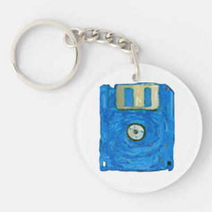 Porte-clefs Disquette bleue par Vincent van Gogh