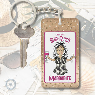 Porte-clefs Dit Drôle Joke Cruise Beach Vacances tropicales