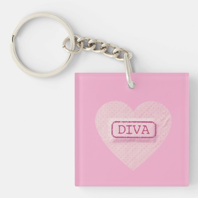 Porte-clefs Diva (Devant)