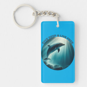 Porte-clefs Dive Deep Live Dolphin gratuit