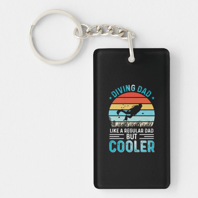 Porte-clefs Diving Dad (Devant)