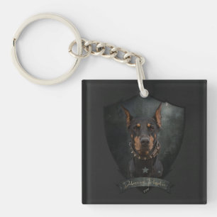Porte-clefs Doberman Pinscher