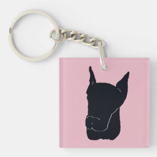 Porte-clefs Doberman Pinscher