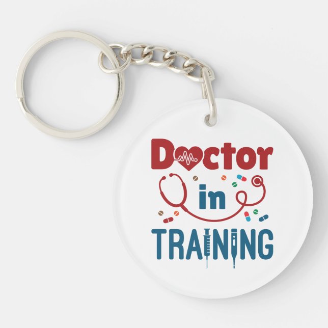 Porte-clefs Docteur En Formation Docteur (Devant)