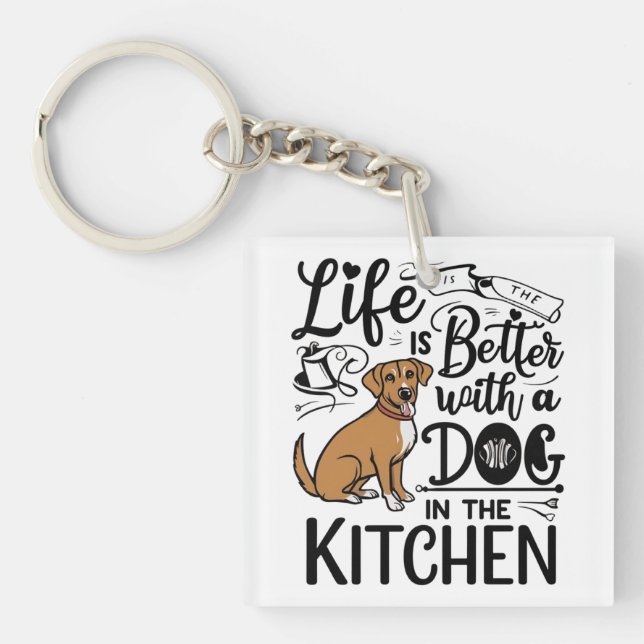 Porte-clefs Dog Kitchen Companion (Devant)
