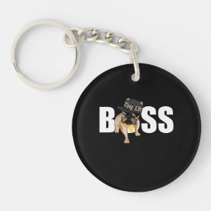 Porte-clefs Dog Thug Life French Bulldog