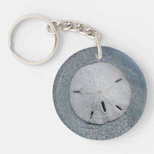 Porte-clefs Dollar de sable sur la plage   Île de Sanibel, Flo
