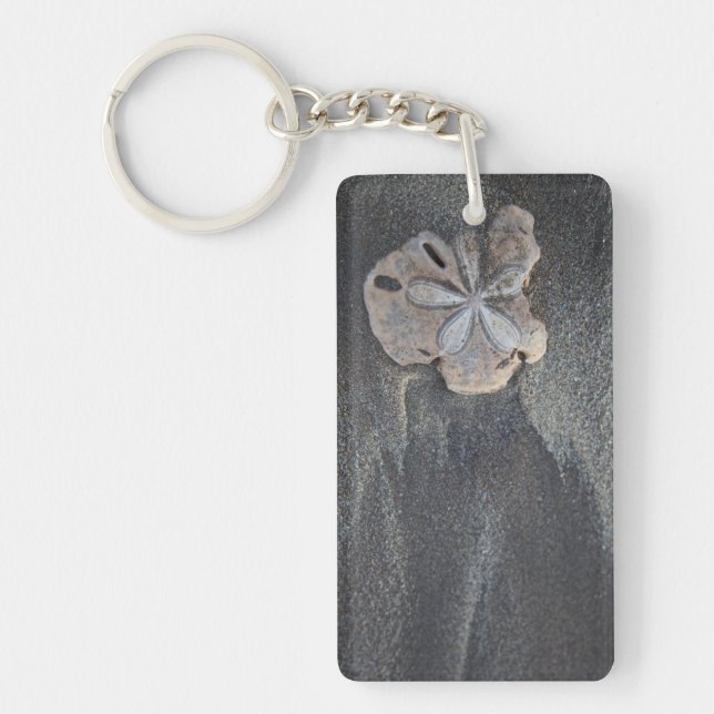 Porte-clefs Dollar des sables sur le sable (Devant)
