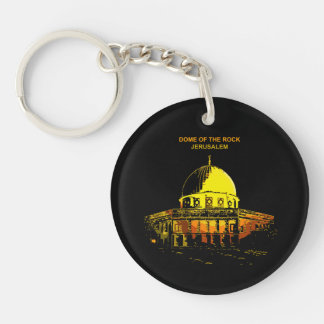 Porte-clefs Dome of the Rock: Jerusalem's Heartbeat Keychain