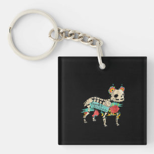 Porte-clefs Don de chien Cool français Bulldog