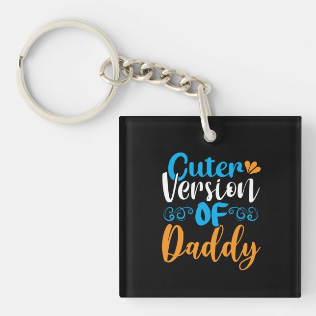 Porte-clefs Don père | Version Cuter De Papa (Devant)