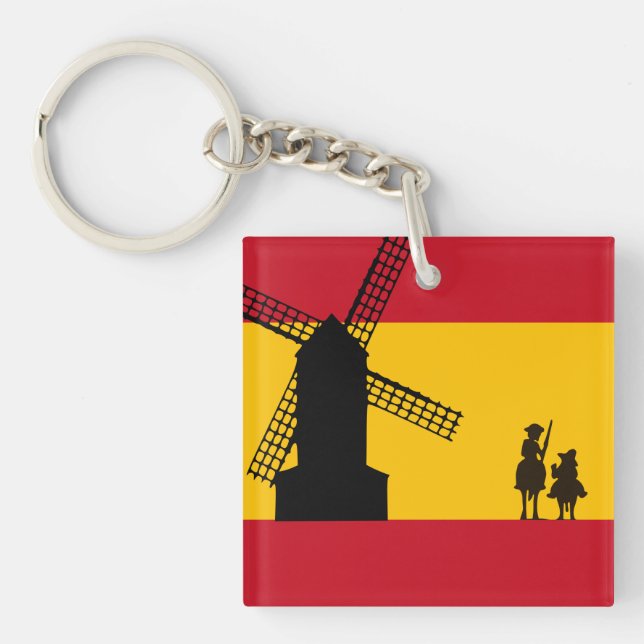 Porte-clefs Don Quixote (Devant)