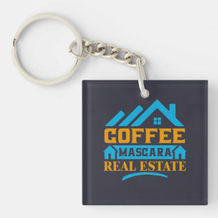Porte-clefs Don Realtor Coffee Mascara Immobilier