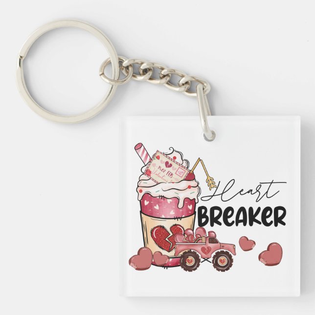Porte-clefs Don Valentine | Brise cardiaque (Devant)