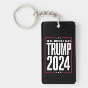 Porte-clefs Donald Trump 2024 Reprenez l'Amérique Élection