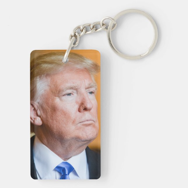 Porte-clefs Donald Trump Portrait (Dos)