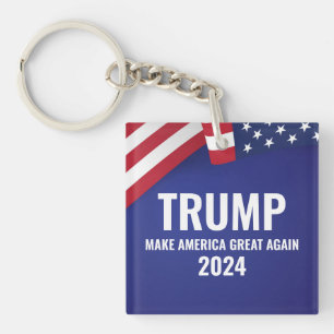 Porte-clefs Donald Trump Pour Le Président 2024 Moderne