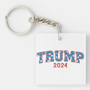 Porte-clefs Donald Trump - Trump 2024 Garder l'Amérique grande