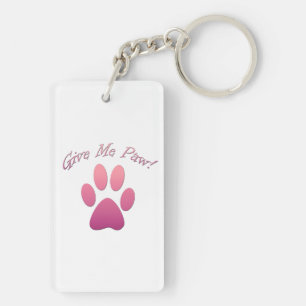 Porte-clefs Donne-moi le rose pâle