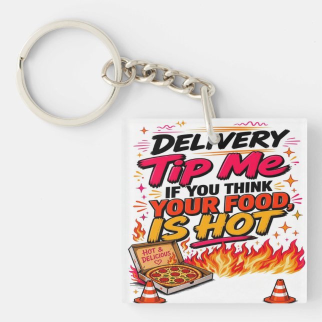 Porte-clefs Donnez-moi un pourboire (Devant)