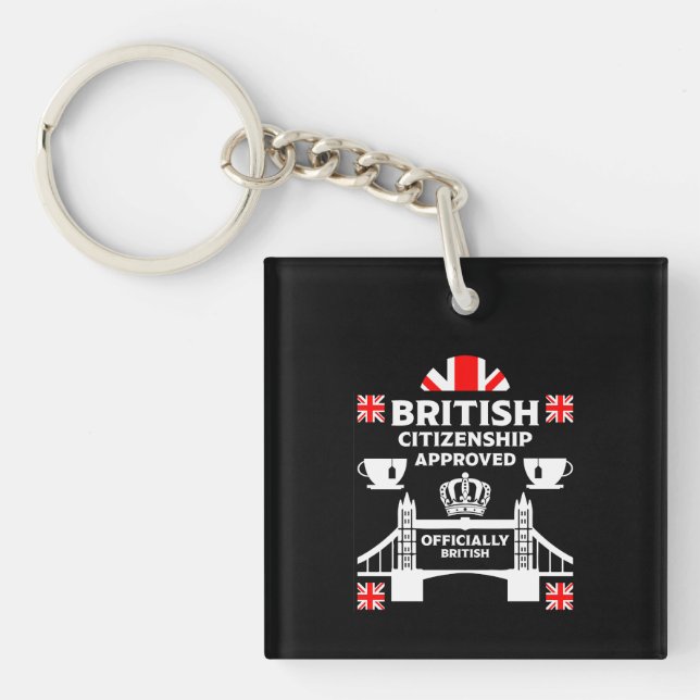 Porte-clefs Dons de citoyenneté britannique (Devant)