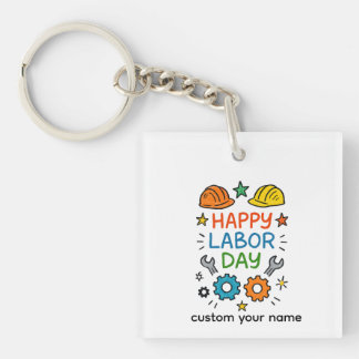 Porte-clefs Doodle Fun Fête du Travail
