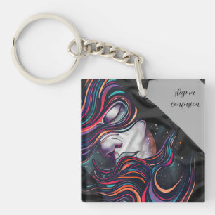 Porte-clefs dormir dans la confusion