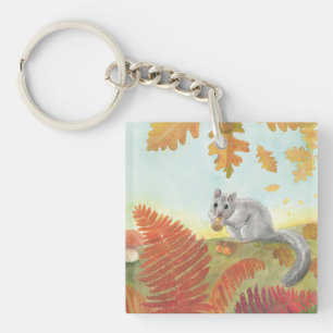Porte-clefs Dortoir européen de graisses (Glis glis) dans la n