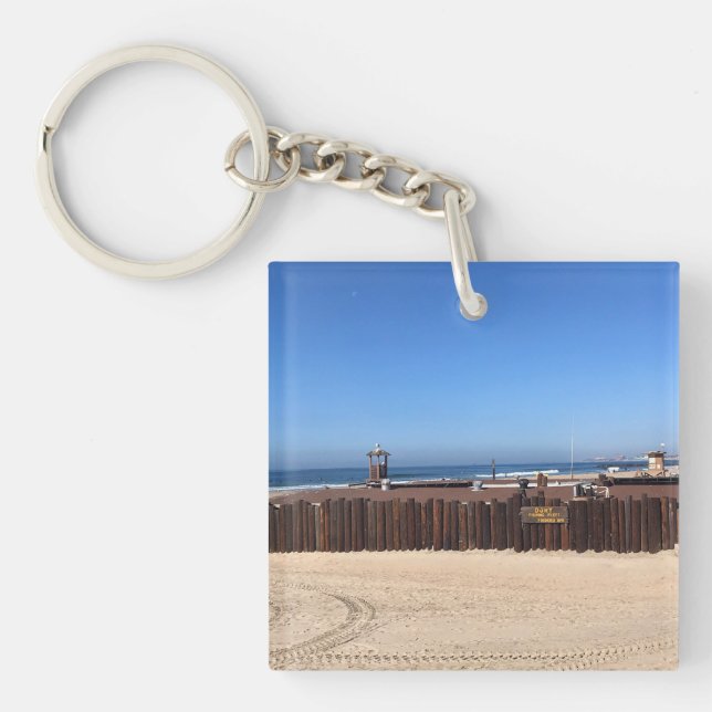 Porte-clefs Dory Fishing Fleet, Newport Beach, Californie (Devant)