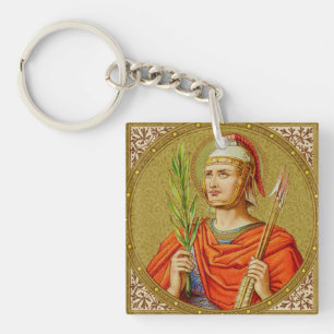 Porte-clefs Double Image St. Sébastien (SNV 24)