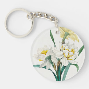 Porte-clefs Double Narcisse, Pierre-Joseph Redouté, 1827
