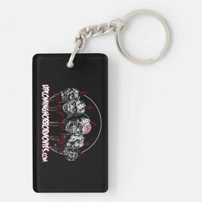 Porte-clefs Double porte - clé dégrossi d'UHM (Dos)