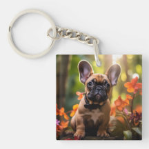 🐶💗Douce Frenchie chiot dans une jungle