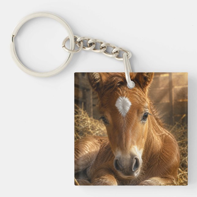 Porte-clefs Douce Pâmoison dorée (Devant)