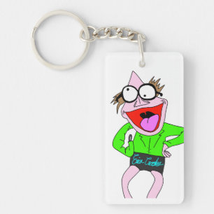 Porte-clefs Dr LeBrick portant des shorts porte - clé