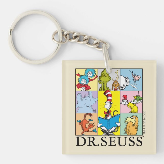 Porte-clefs Dr. Seuss | Histoires Graphiques (Devant)