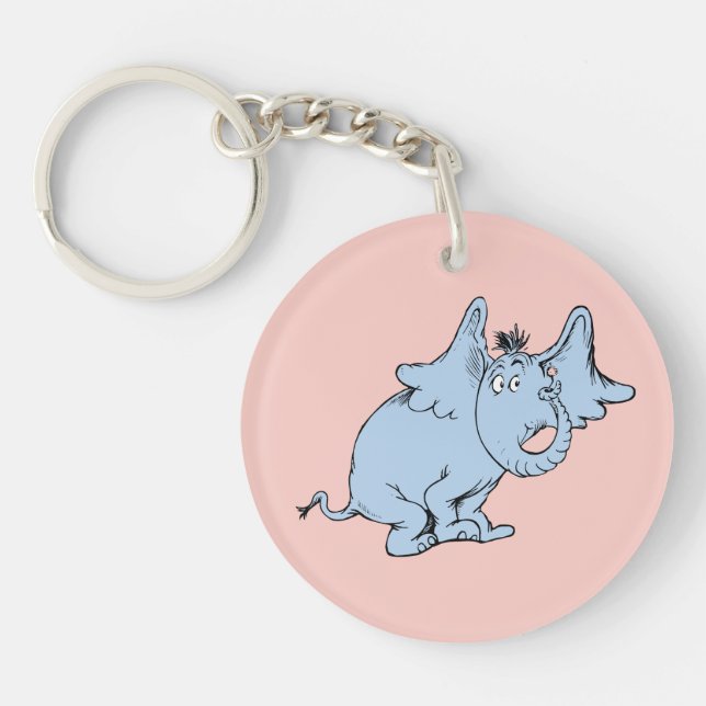 Porte-clefs Dr. Seuss | Horton Côté Regard (Devant)